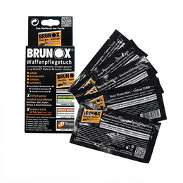 Brunox Gun Care серветки для догляду за зброєю 5шт в коробці