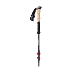 Трекінгова палиця Naturehike NH20DS003, 135 см Black/Red