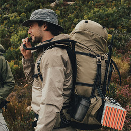 Рюкзак туристичний Naturehike NH70B070-B 70 л+5 л Light Brown. Фото 3