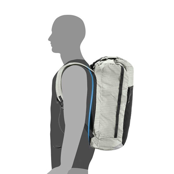 Рюкзак туристичний Naturehike NH20BB206 20 л Light Grey. Фото 3