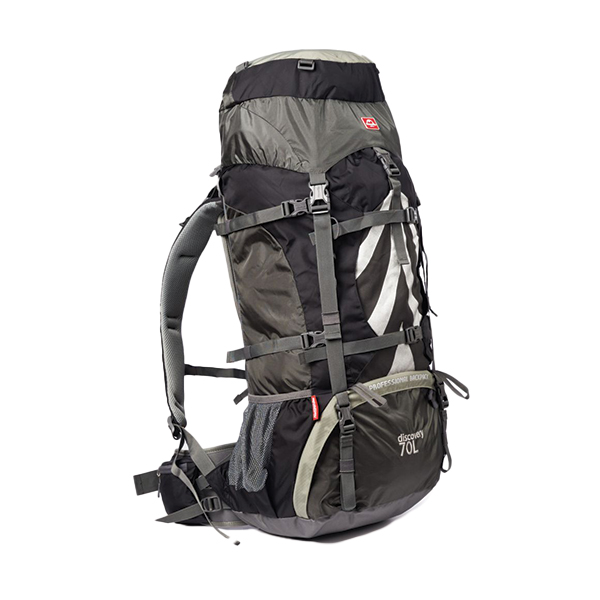 Рюкзак туристичний Naturehike NH70B070-B 70 л+5 л Black/Grey