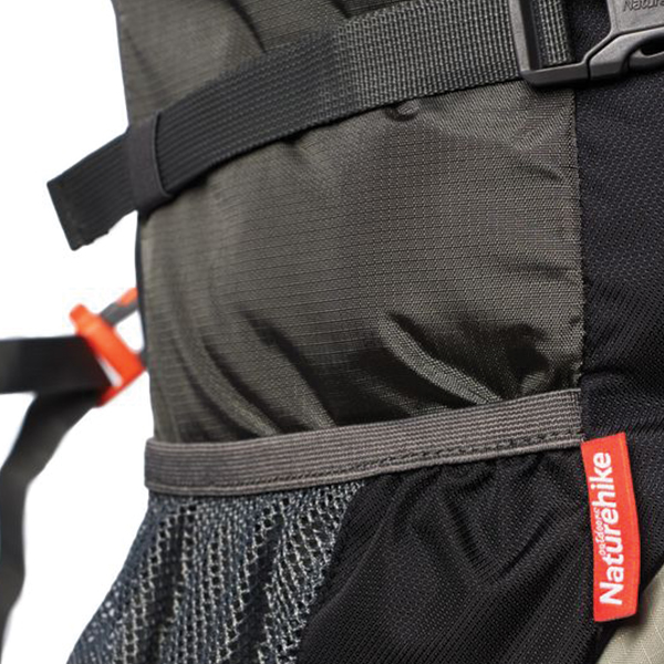 Рюкзак туристичний Naturehike NH70B070-B 70 л+5 л Black/Grey. Фото 10