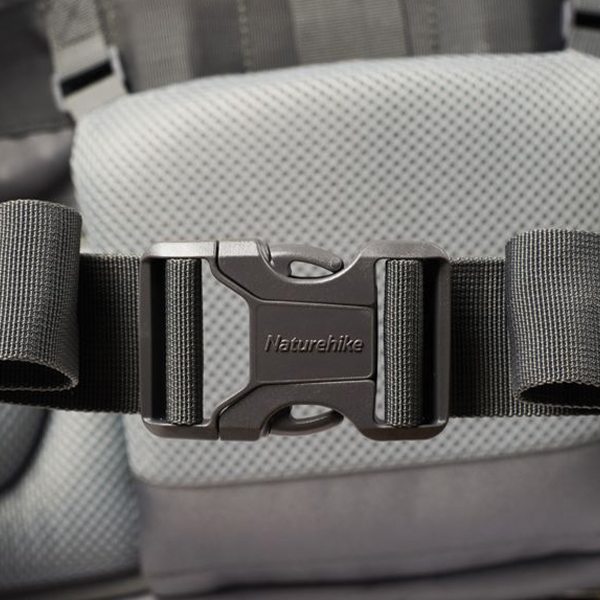 Рюкзак туристичний Naturehike NH70B070-B 70 л+5 л Black/Grey. Фото 14