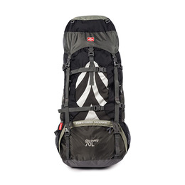 Рюкзак туристичний Naturehike NH70B070-B 70 л+5 л Black/Grey