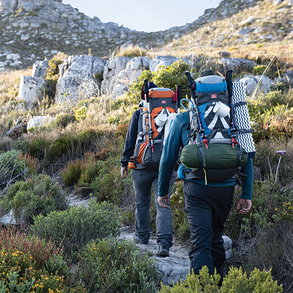 Рюкзак туристичний Naturehike NH70B070-B 70 л+5 л Blue. Фото 3