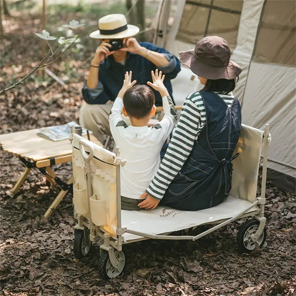 Складаний візочок ТС07 Naturehike CNH22JU014, бежевий. Фото 5