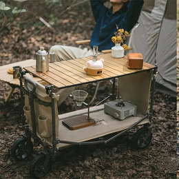Складаний візочок ТС07 Naturehike CNH22JU014, бежевий. Фото 4