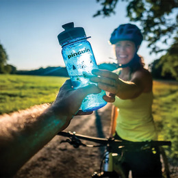 Фляга Pinguin Tritan Sport Bottle 2020 BPA-free Grey 650 мл. Фото 5