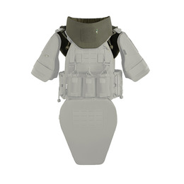M-Tac Горжет з балістичними пакетами 1 клас захисту Elite Gen.II Ranger Green. Фото 14