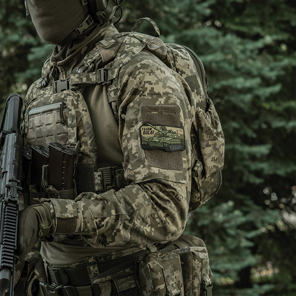 M-Tac нашивка Т-64 Булат (PVC). Фото 2