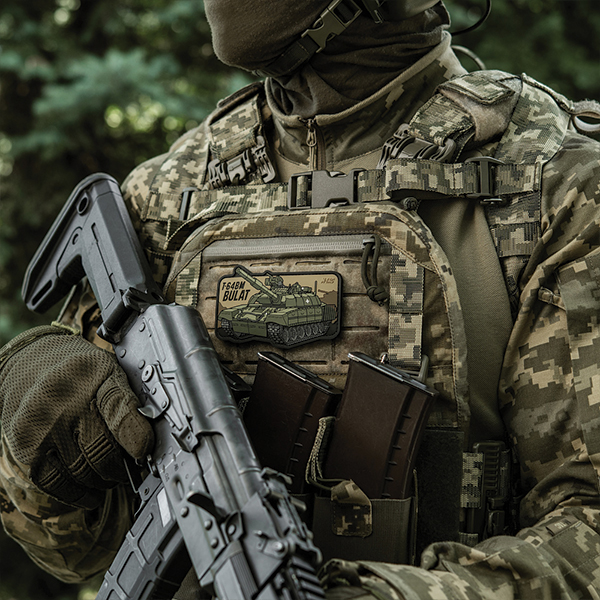 M-Tac нашивка Т-64 Булат (PVC). Фото 3
