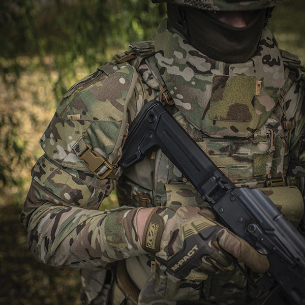 M-Tac плечовий захист з балістичними пакетами 1 клас захисту Ергономічний (Пара) Multicam. Фото 18