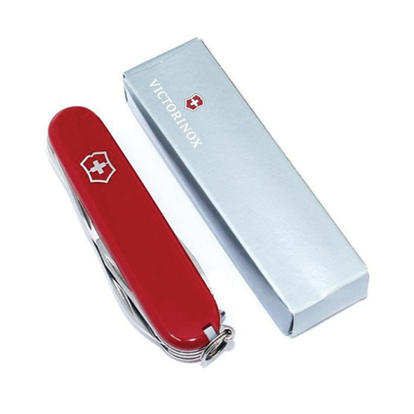 Ніж мультифункціональний Victorinox Camper червоний. Фото 4