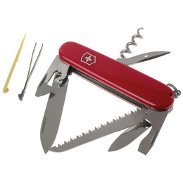 Ніж мультифункціональний Victorinox Camper червоний. Фото 3