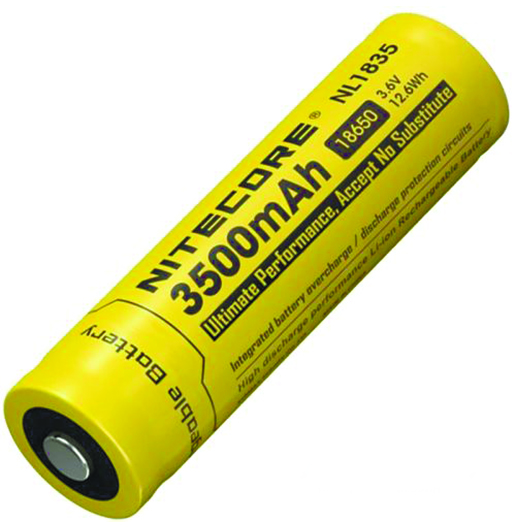 Акумулятор Nitecore NL1835 3.6V (3500mAh) Li-lon