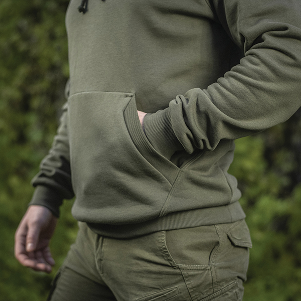 M-Tac кофта Hoodie Cotton Raglan Army Olive. Фото 13
