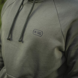 M-Tac кофта Hoodie Cotton Raglan Army Olive. Фото 11