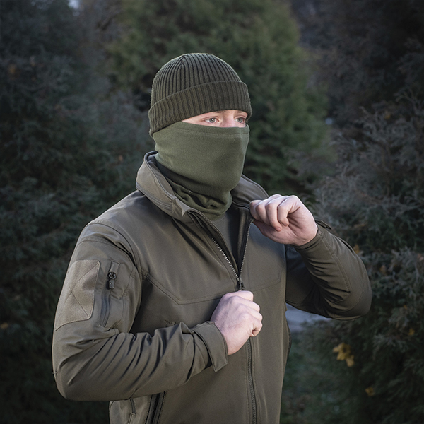 M-Tac шарф-труба Polartec Army Olive. Фото 9