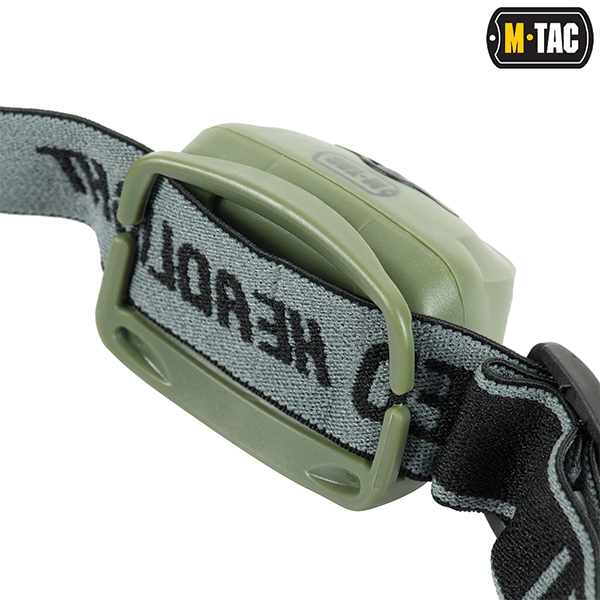 M-Tac ліхтар налобний 4+1 LED Olive. Фото 4