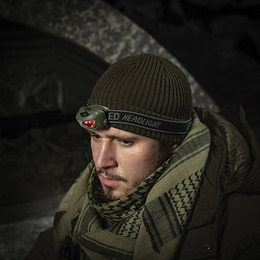 M-Tac ліхтар налобний 4+1 LED Olive. Фото 11