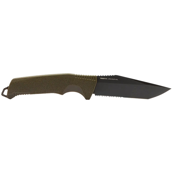 Ніж SOG Trident FX, OD Green/Partaily Serrated. Фото 2