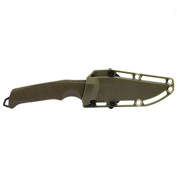 Ніж SOG Trident FX, OD Green/Partaily Serrated. Фото 3