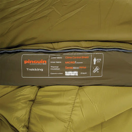 Спальний мішок Pinguin Trekking (1/-5°C), 190 см - Right Zip, Khaki. Фото 7