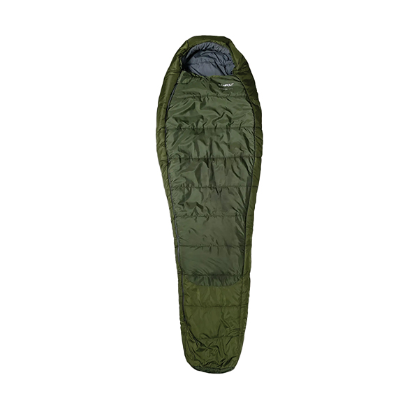 Спальний мішок Campout Linden (-1/-7°C), 185 см - Right Zip, Khaki