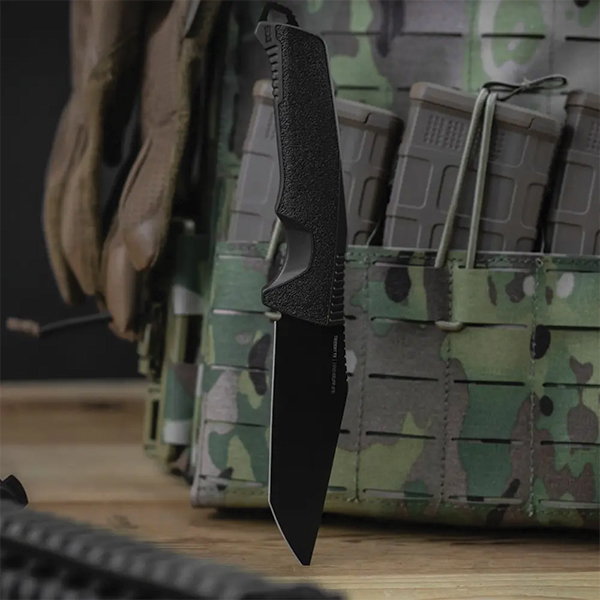 Ніж SOG Trident FX, Blackout/Straight Edge. Фото 6