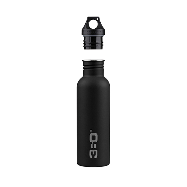 Фляга 360° degrees Stainless Steel Bottle, Matte Black, 750 ml. Фото 3