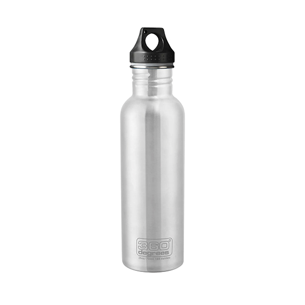 Фляга 360° degrees - Stainless Steel Bottle Silver, 750 мл