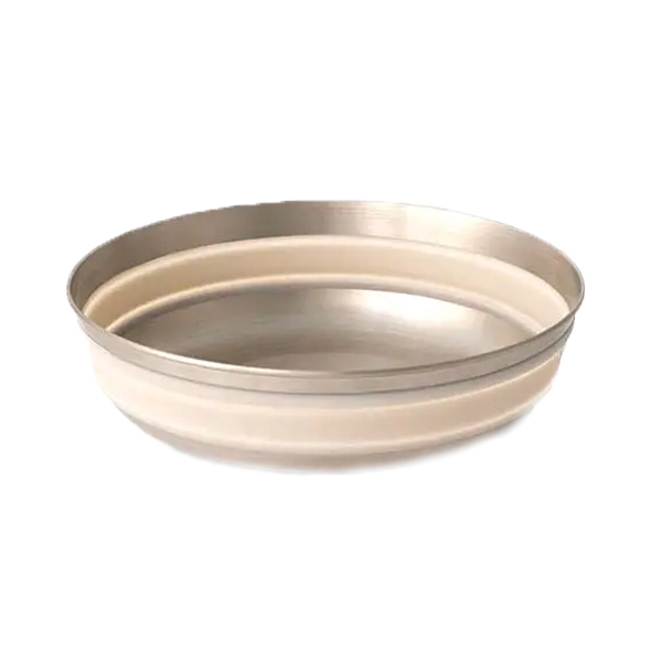 Миска складна Sea to Summit Detour Stainless Steel Collapsible Bowl, Moonstruck Grey, L