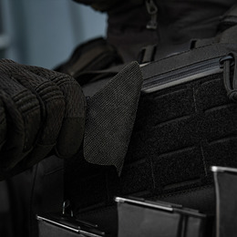 M-Tac нашивка Тризуб Чорнобривці (вишивка) Black. Фото 6