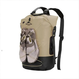 Рюкзак водонепроникний Naturehike NH21FSB04, 30л, бежевий