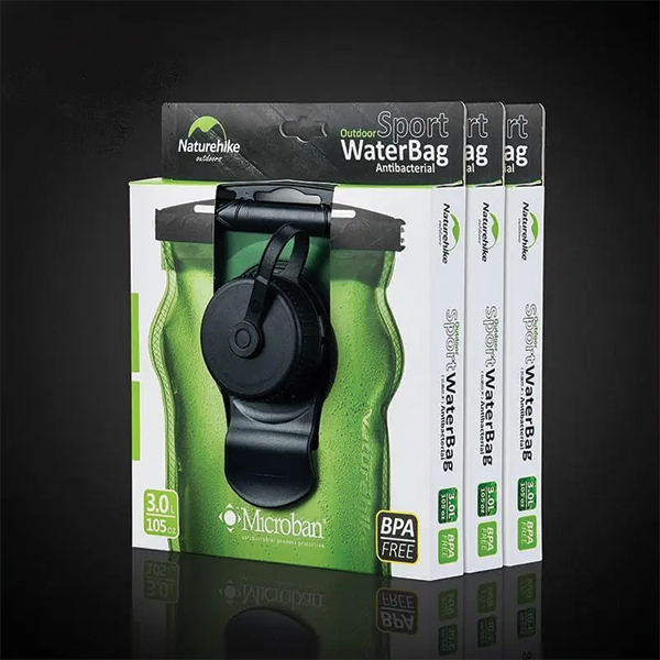 Питна система (гідратор) Naturehike PET NH30Y030-D 3 л, зелений. Фото 6