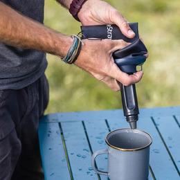Пляшка-фільтр для води LifeStraw Peak Squeeze, 650 мл, Dark Mountain Gray. Фото 3