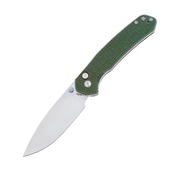 Ніж CJRB Pyrite Large Micarta OD Green