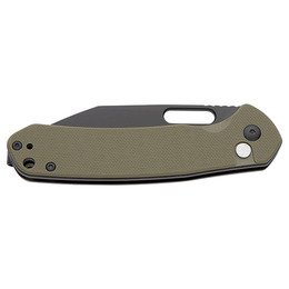 Ніж CJRB Pyrite Wharncliffe BB G10 Green. Фото 3