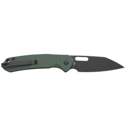 Ніж CJRB Pyrite Wharncliffe BB Micarta Green