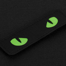M-Tac нашивка Cat Eyes Laser Cut Black/Green/GID. Фото 3