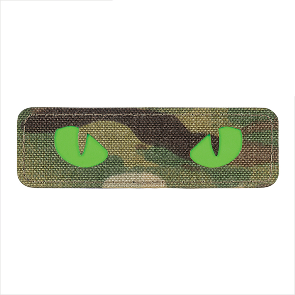 M-Tac нашивка Cat Eyes Laser Cut Multicam/Green/GID