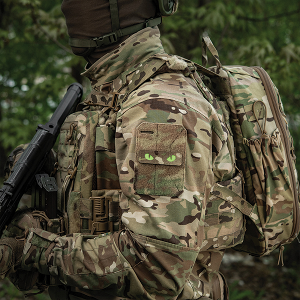 M-Tac нашивка Cat Eyes Laser Cut Multicam/Green/GID. Фото 8