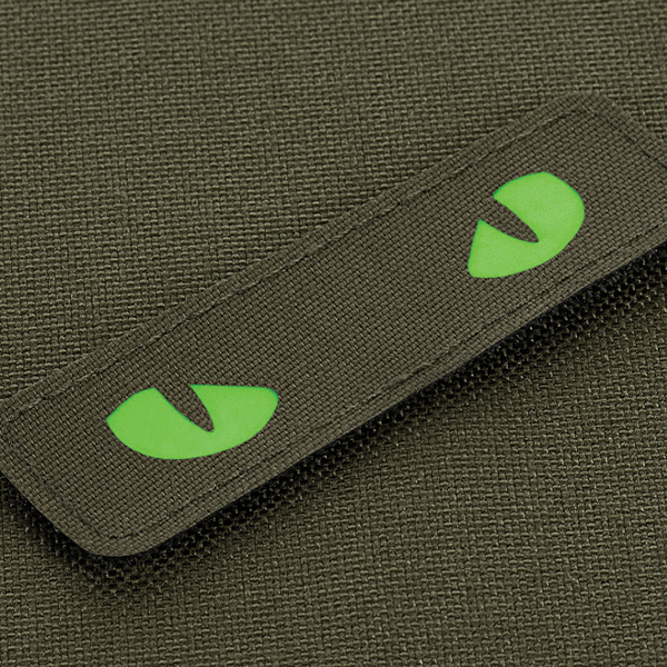 M-Tac нашивка Cat Eyes Laser Cut Ranger Green/Green/GID. Фото 3