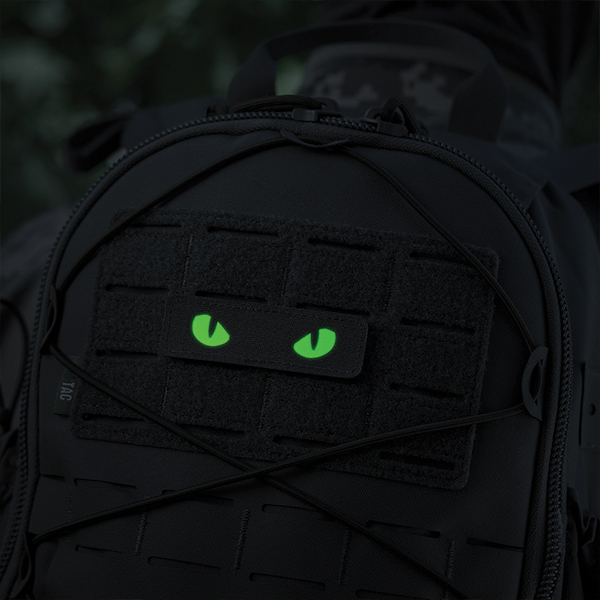 M-Tac нашивка Cat Eyes Laser Cut Ranger Green/Green/GID. Фото 7