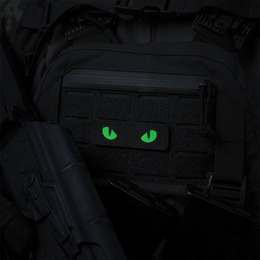 M-Tac нашивка Cat Eyes Laser Cut Ranger Green/Green/GID. Фото 5