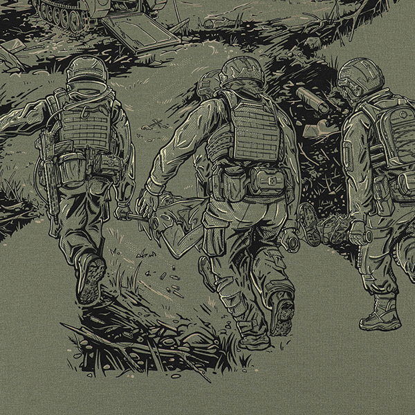 M-Tac футболка EVAC Light Olive. Фото 6
