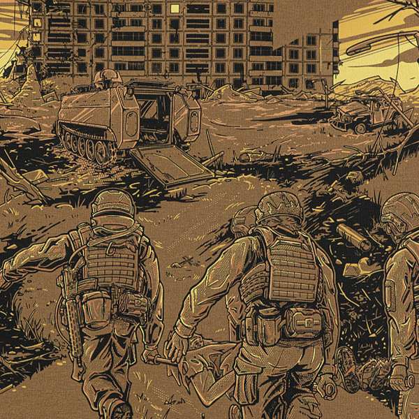 M-Tac футболка EVAC Coyote Brown. Фото 5