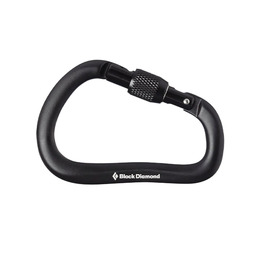 Карабін Black Diamond RockLock Screwgate Black