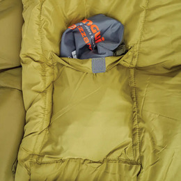 Спальний мішок Pinguin Blizzard (4/-1°C), 190 см - Left Zip Khaki. Фото 8