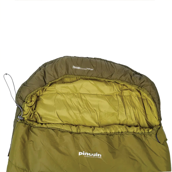 Спальний мішок Pinguin Blizzard (4/-1°C), 190 см - Right Zip Khaki. Фото 6